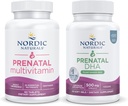 Nordic Naturals Vegan mama și copilul Starter Pack - Vegan Prenatal DHA și Prenatal Multivitamine tablete