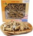 DOL Hand-Selected American Wisconsin Farmed Ginseng Root Medium & Large 