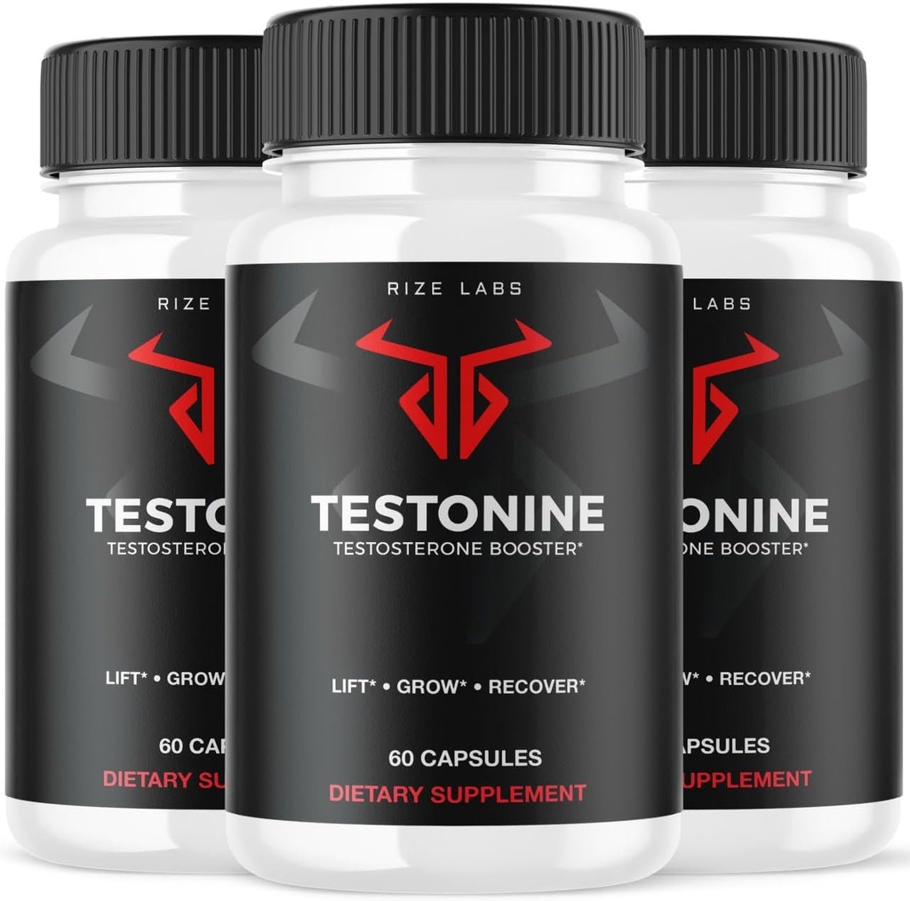 teste de laborator (3 ambalaj) Testonine de sex masculin Supliment, capsule de testonină pentru bărbați, Testonine Formula de rezistență maximă, Testonină All-naturale Pilula pentru puterea musculară, Recenzii testonină (180 capsule)