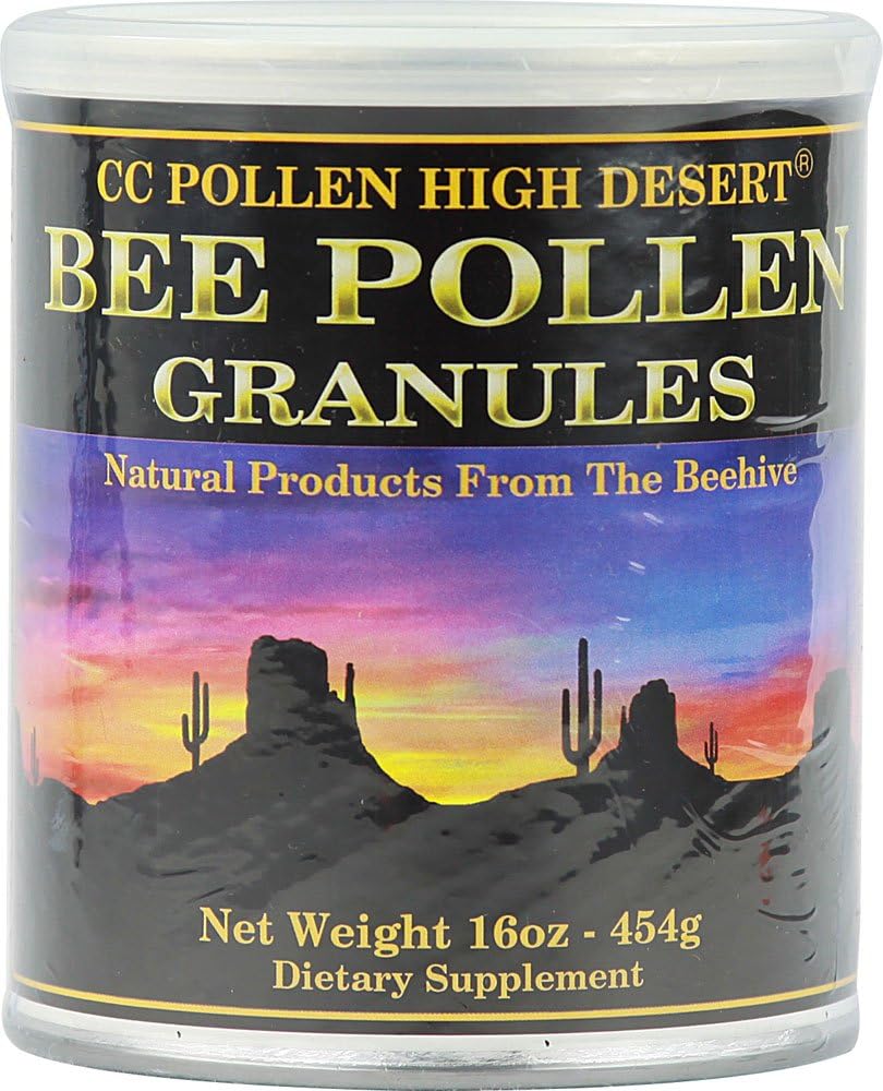 C Pollen Bee Pollen Granule ambalate într-o cutie - 1 lbs