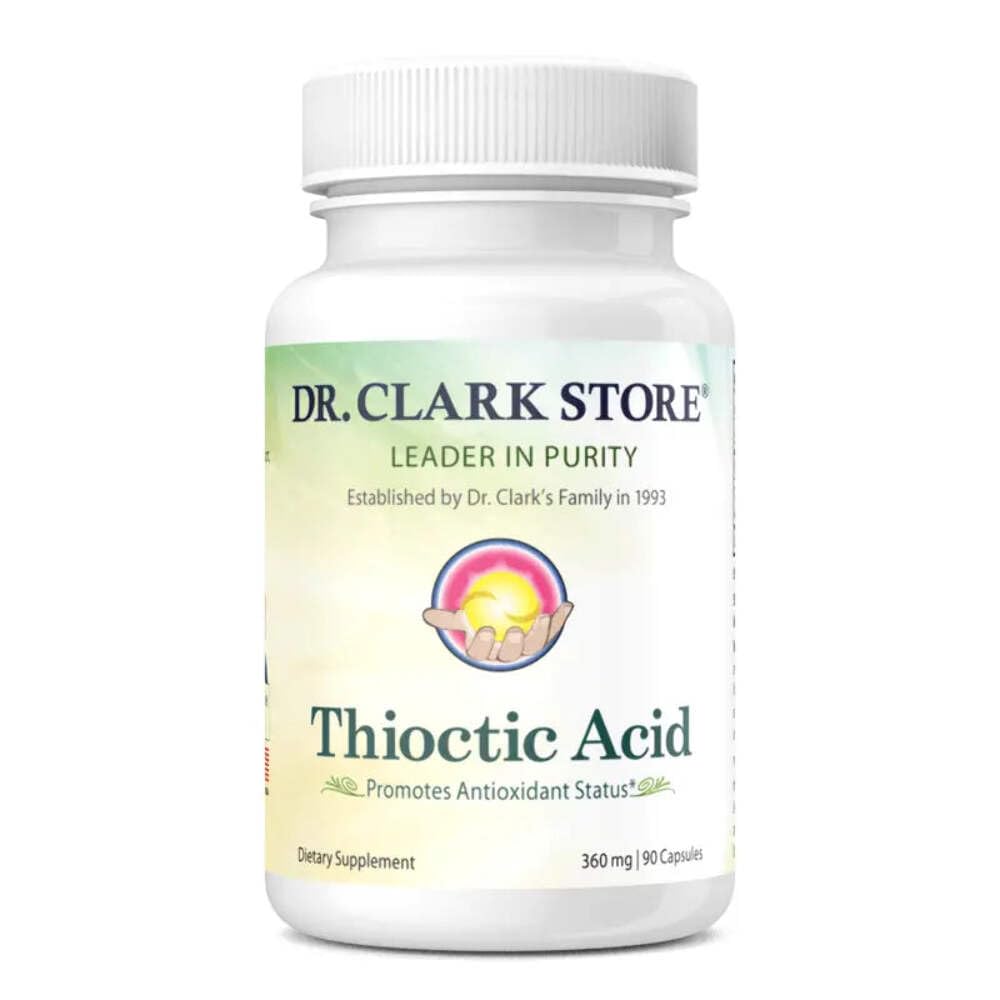 Dr. Clark Alpha Acid lipoic (acid tioctic), 360 mg 90 capsule