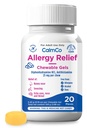 CalmCo Adulți Alergie Ajutor Gummy Bites cu difenhidramină - Antihistaminic masticabil pentru strănut, Runny nas & mâncărime ochi, noapte Alergie Medicina pentru vârstele 12+, Fantasy Fruit Flavor, 20 Conte