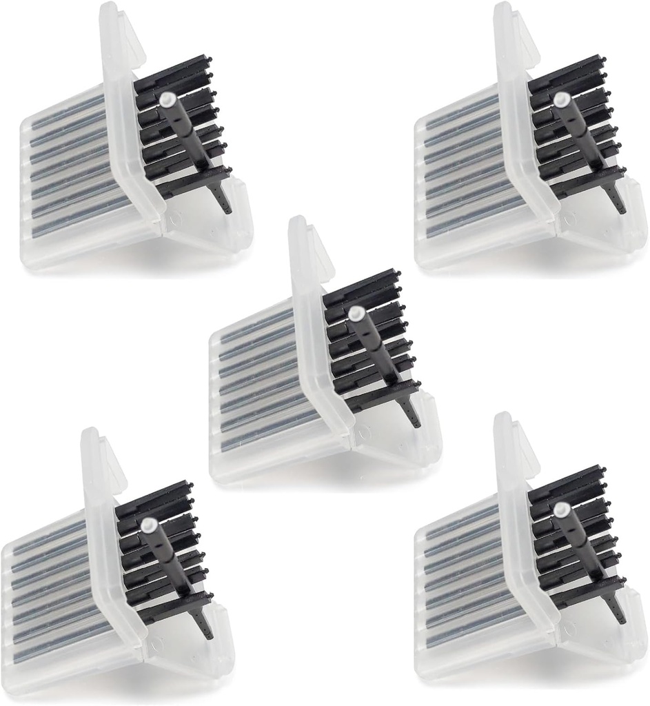 (40 Pcs) Filtrul de garda de cerustop pentru SIDA auditivă Provizii pentru Phonak, Filtrul de ceara de ajutor auditiv Resound, Widx și Unitron, Accesoriile Hear Clear Aid, Kit de curățare piese de schimb (5 pachete)