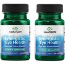 Swanson Lutein & Zeaxanthin Sinergic Eye Health Vision Retina Macula Supliment (Lutein 20 mg & OmniXan Zeaxantină 2 mg) 60 Softgels Sgels (2 ambalaj)