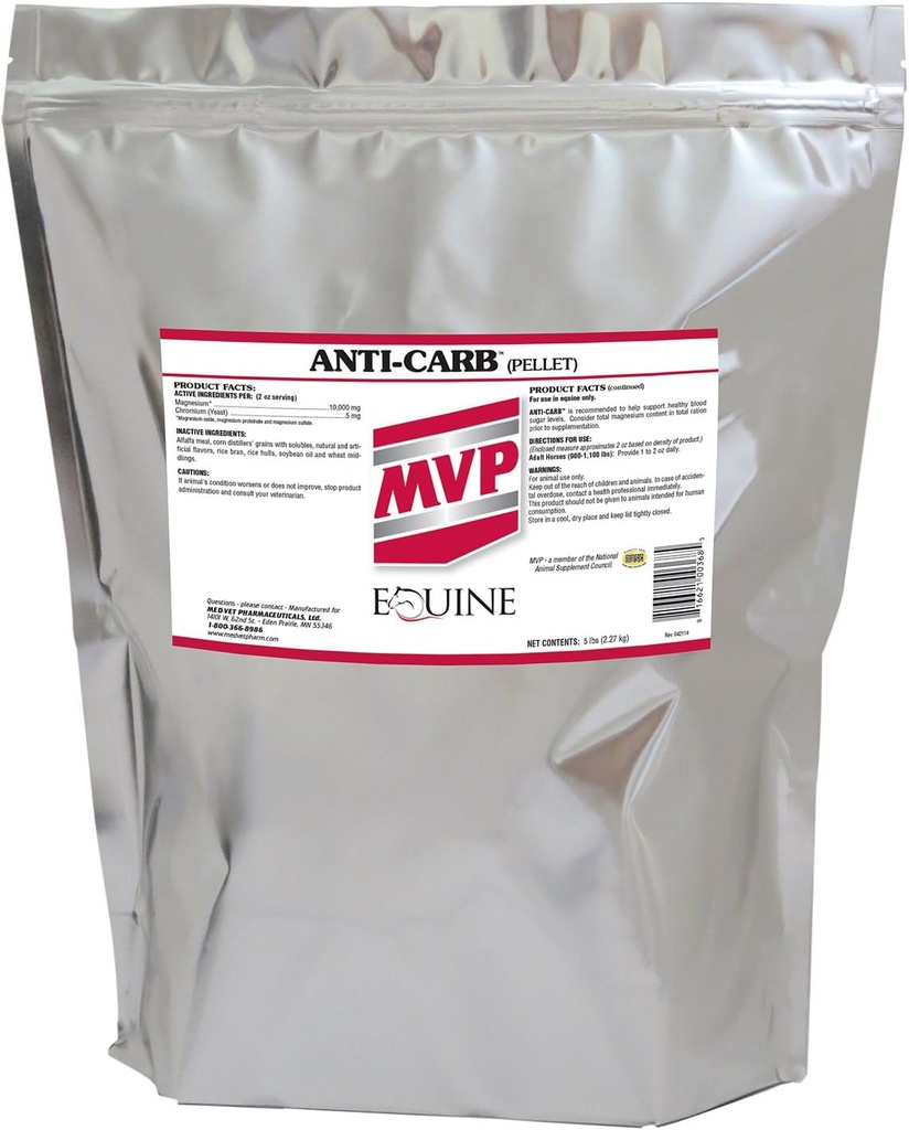 MVP Anti-Carb (5lb) Suport de glucoză...