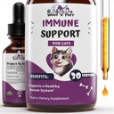 Suport imunitar pentru pisici - Ajuta la sustinerea unui sistem imunitar sanatos - Cat Immune Booster - Cat Immune Supplement - Cat Immune Supplement - Immune Supplement Cat - Cat Immune Supplement - 1 fl oz