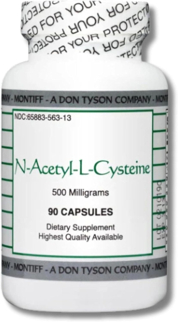 MindEyes N-Acetyl-L-Cysteine NAC 500mg Supliment (90 capsule), alb