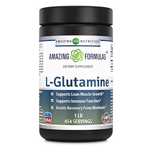 Amazing Formulas L-Glutamine Powder aminoacid Supplement 