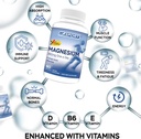 Zinc mare de absorbţie şi magneziu (conte 60) Bundle - Magneziu pentru creme de picioare şi dureri musculare Relief - Zinc pentru suport imun şi recuperare - cu vitamina B6, D şi E