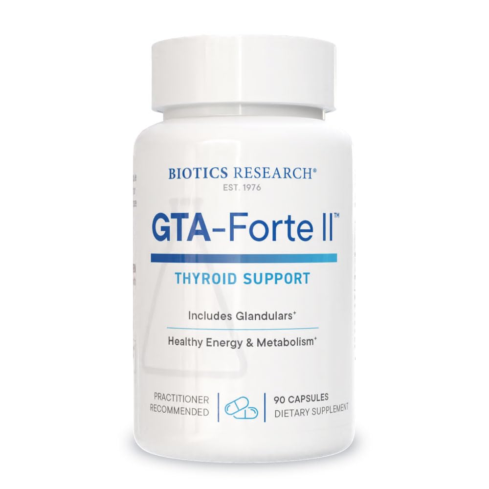 Biotics Research GTA Forte IITM Seleniu Supliment cu Zinc, Cupru, Porcine Glandular & Rubidium, Continental Glands, Optimal Hormonial Balanta, Fitochimic Bound Trase Elemente 90 Capsule