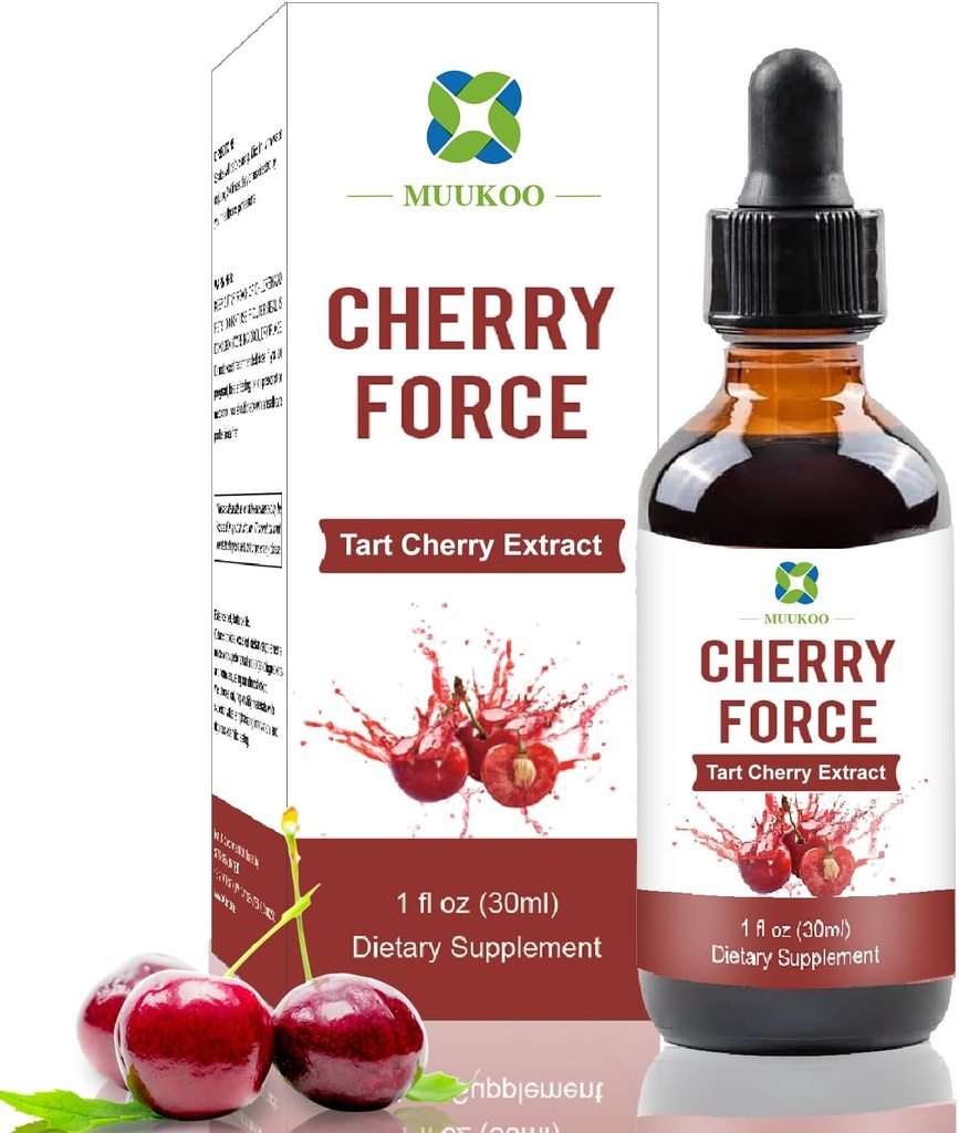 Cherry Force Supliment Tart Extract de cireșe bogate în tartă de natură Cherry complet absorbite tarta Cherry suc concentrat