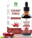 Cherry Force Supliment Tart Extract de cireșe bogate în tartă de natură Cherry complet absorbite tarta Cherry suc concentrat