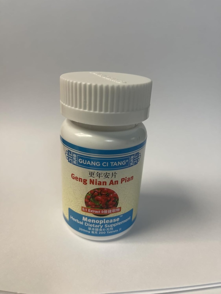Geng Nian An Pian (Wan) (Menovary) 200 mg 200 comprimate