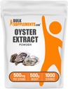 BulkSupplements.com Oyster Extract pulbere - Supliment de zinc, de la Whole Oyster Shells - Gluten gratuit, 500 mg per Serving, 500g (1.1 lbs) (Pachet de 1)