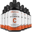 Vitamina lipozomala C 2000mg lichid pentru adulţi, VIT C de mare absorbţie, vitamina Maximize C, bun pentru sistemul imunitar şi antioxidant, 60ML (8 flacoane)
