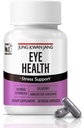 JUNG KWAN JANG Eye Health Support with Bilberry (166mg) and American Ginseng (143mg) for Vision Care, Reducere Eye Strain, Cognitive Support, 30 Capsule pentru bărbați și femei