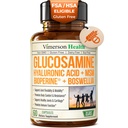 Glucosamine sulfate cu acid hialuronic, Boswellia, Black Pepper & MSM Supliment 