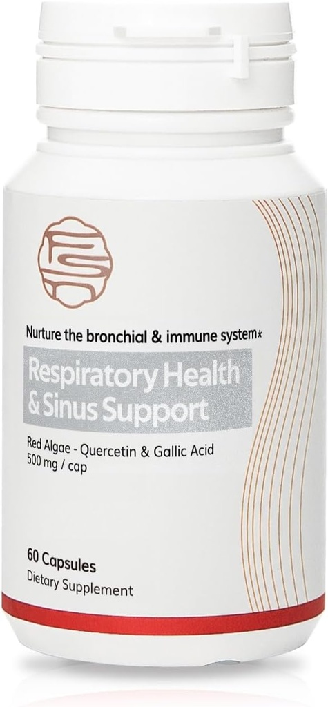FRUSIRNAG de sănătate respiratorie și suport sinus cu extract de alge roșii pentru ajutor sinusal - 60 capac