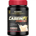 ALLMAX Casein-FX Proteine, Vanilie - 2 lb - 25 Grams de proteine lent-release per scoop - carbohidrat scăzut & Zero Adăugat zahăr - Aproximativ 27 Serviri
