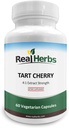 Real Herbs Tart Cherry 4:1 Extract 1000mg - 60 capsule vegetariene