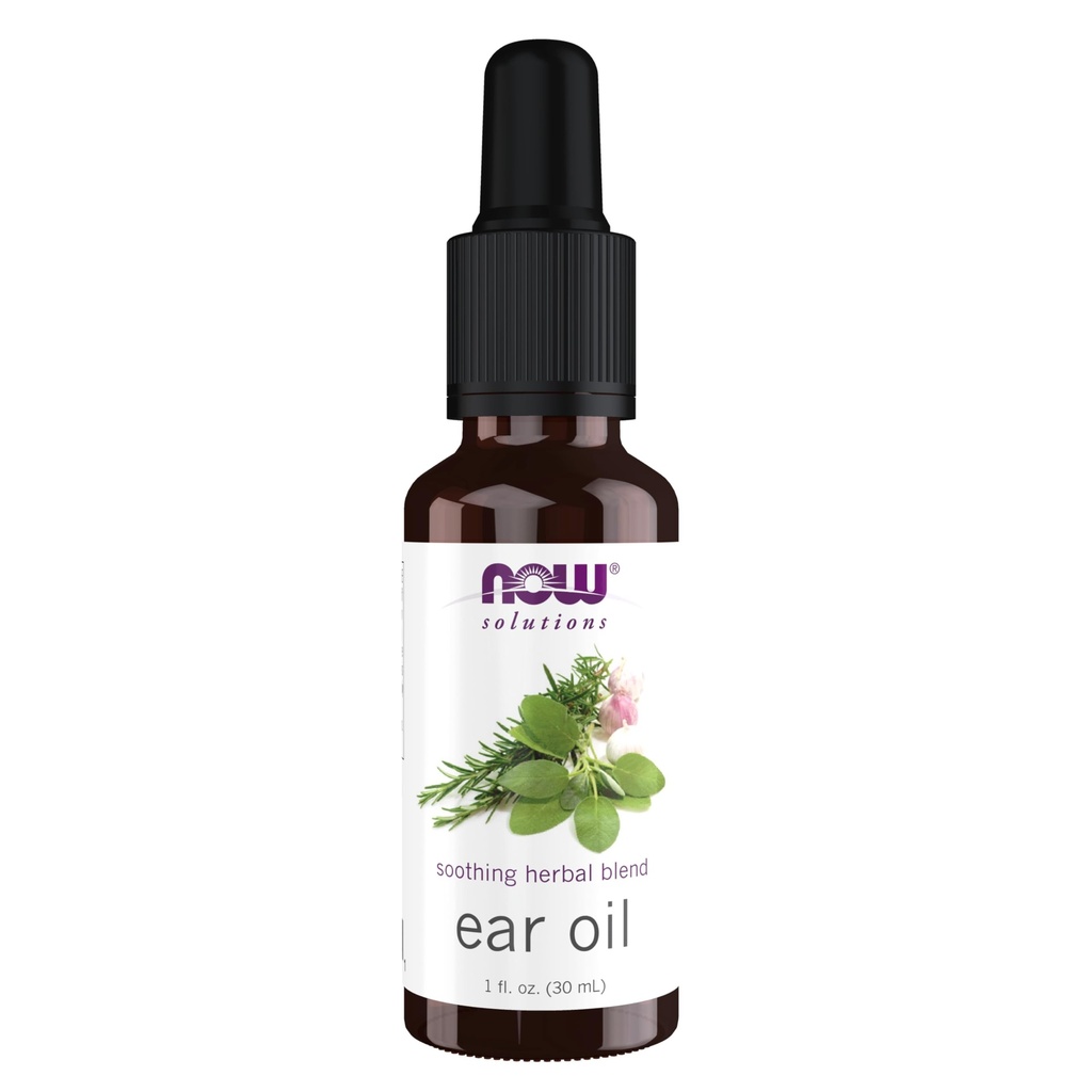 Solutii ACUM, Ulei de ureche, Amestec de plante aromatice Soothing, Mare pe Disconfort usor sau Iritație, 1-Ounce