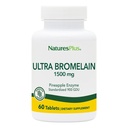 NaturasPlus Ultra Bromelain - 60 comprimate - 1500 mg de Ananas Bromelain - oferă sprijin comun și promovează sănătatea digestivă - 60 de serviri