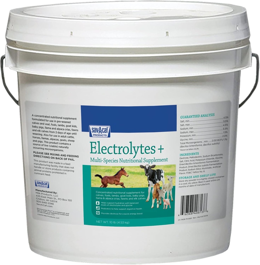633011 Electroliţi Plus Multi-Specii Supliment, 10 lb