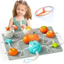Kituri de știință pentru copii - Kituri STEM pentru copii, Electronics Exploration Kit, 140+ Proiecte, 10+ Piese de circuite, STEM Cadouri educative de jucărie pentru copii Fete 3 4 5 6 7 8 9 10 11 12