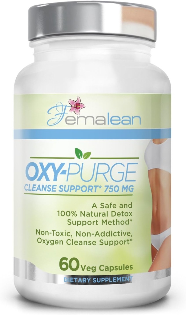 Oxy- Purge 750 mg 60 Vcaps - Oxid natural de magneziu Oxigen pe bază de Colon Cleanse Gentle Laxative Suporturi sănătoase Digestive Tract Regularitate