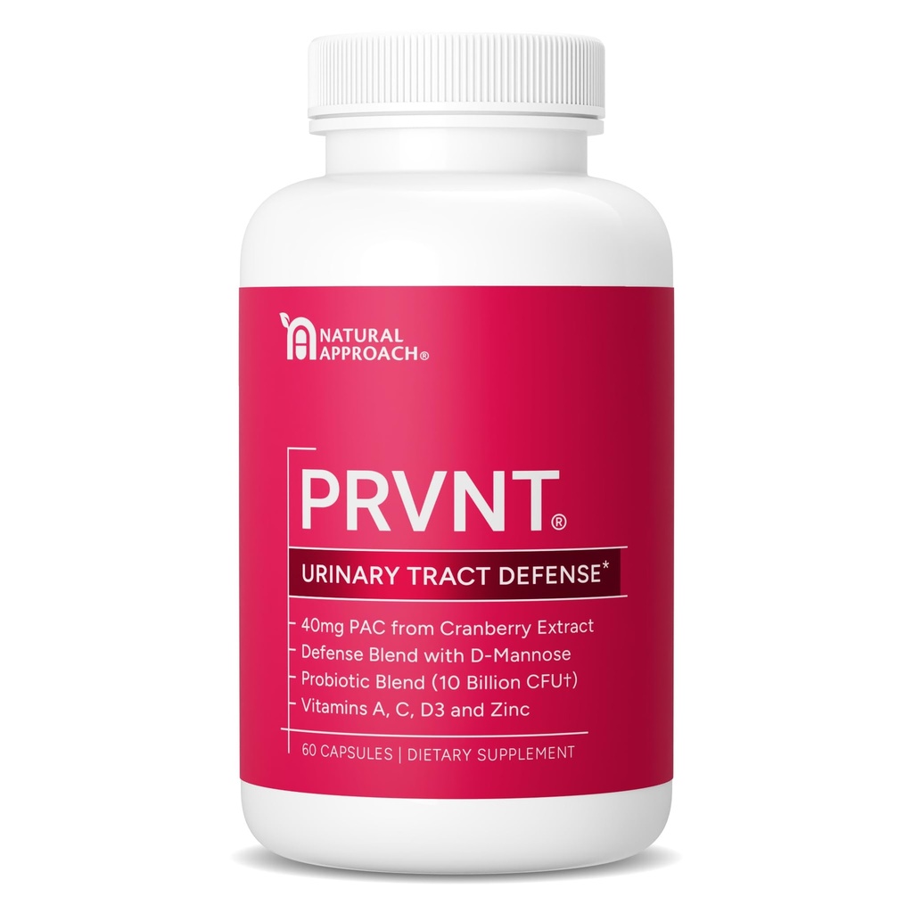 Tract de aparare urinara cu Cranberry PAC, D-Mannose, Probiotice si vitamine 