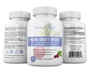 Capsulele rădăcină de sfeclă - 1300 mg per servire - capsule cu pulbere de sfeclă - pulbere de sfeclă sprijină tensiunea arterială, performanța sportivă, Digestiv, Sistem imunitar (pure, non-GMO, gluten gratuit)