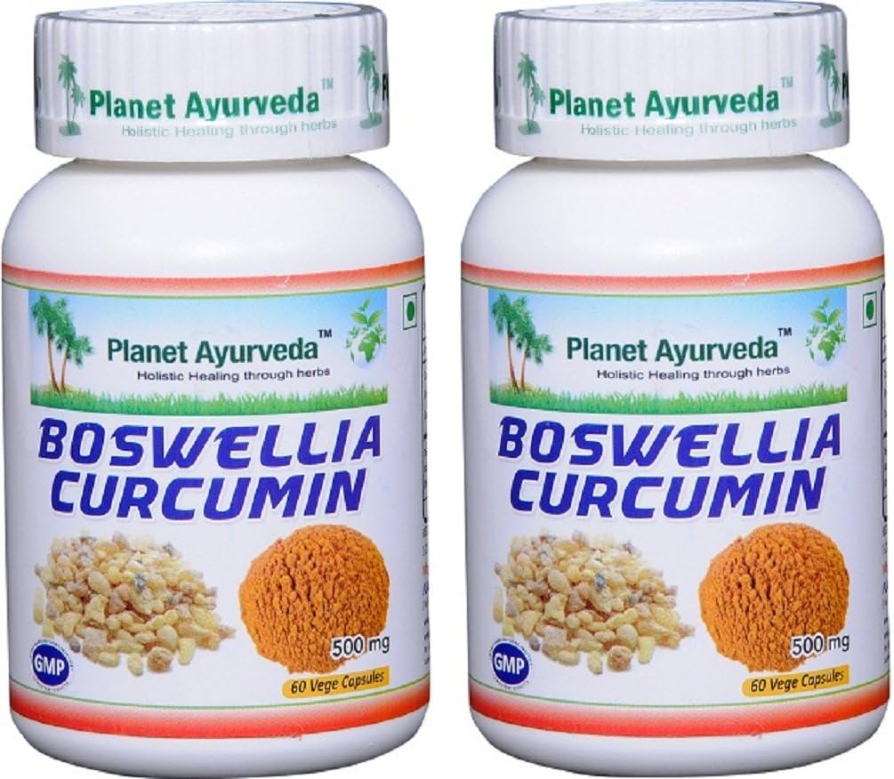 Planeta Ayurveda Boswellia Curcumin, capsule Veg 500mg - 2 sticle