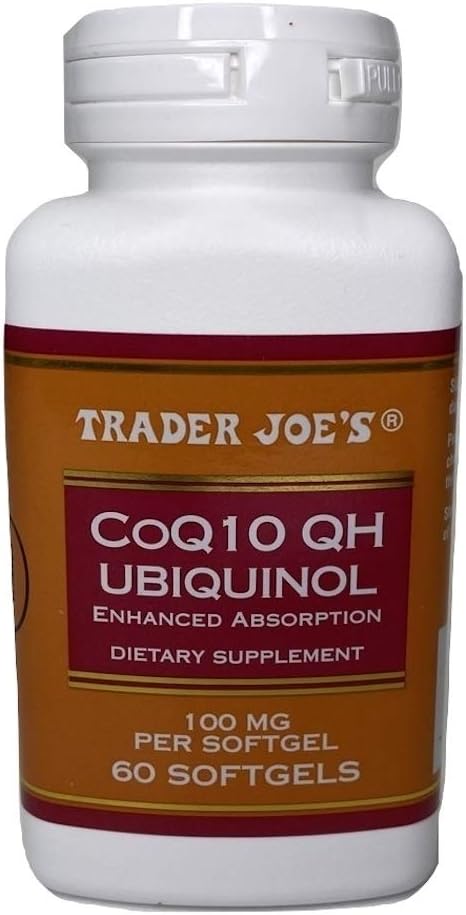Joe CoQ10 QH UBIQUINOL a îmbunătățit absorbția 100mg 60 Softgels