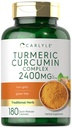 Carlyle Turmeric Curcumin Supliment 2400mg 
