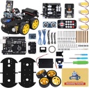 ELEGOO UNO R3 Smart Robot Car Kit V4 pentru Arduino Robotics pentru copii Vârste 8-12 12-16 STEM Stiinta Kits Coding Cadouri pentru 8 9 10 11 12 13 14 15 16 ani Fetele Teens Cool Inginerie Clădiri Jucării