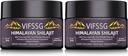 700 Mg Silajit Supliment, Natural Organic Shilajit Resin Supliment, Shilajit Himalayan Organic, Aur Grad Natural Shilajit cu 4 in-1 Complex pentru Suport Energetic, 60 Grams, 2Pack