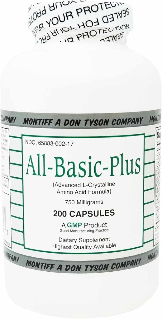 Montiff All Basic Plus Advanced Amino Acid Formula 200 Capsule