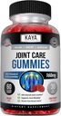 Kaya Naturals Mobility Care Gumies for Back, Genți și mâini - Suport de flexibilitate - Glucosamine Gumies Cel mai bun sprijin imun pentru femei și bărbați - 60 Conte