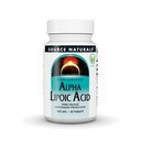 Sursa Naturals Alpha Acid lipoic - Sprijină metabolismul sănătos al zahărului, funcţia hepatică & Generaţia de energie*, 300mg - 30 comprimate de eliberare a timpului