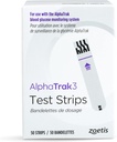 AlphaTrak 3 Stripuri de testare pentru utilizare cu AT3 Sistemul de monitorizare a glucozei sanguine pentru pisici, câini și cai, 50 Conte