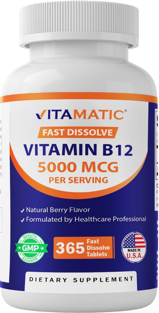 Vitamatic Vitamina B12 5000 mcg 