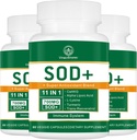 700MG Superoxid de Sod Suplimentul pentru dismutază - Supliment antioxidant de înaltă potenţă pentru sănătate celulară - 180 Capsule