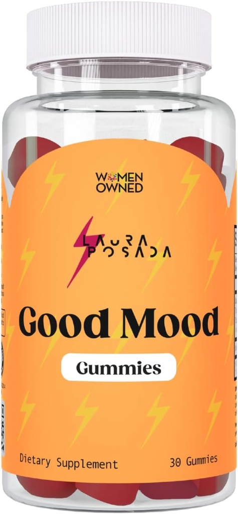 Laura Posada Mood Supplement Gummies Saffron Supliment 30 Conte 100% Natural 