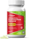 NAD. Suplimentul NMN Alternativ - Liposomal Nicotinamidă Ribozidă cu Resveratrol şi Querbetin pentru Regenerarea celulelor anti- imbatranire de energie Focus pentru bărbaţi Femei