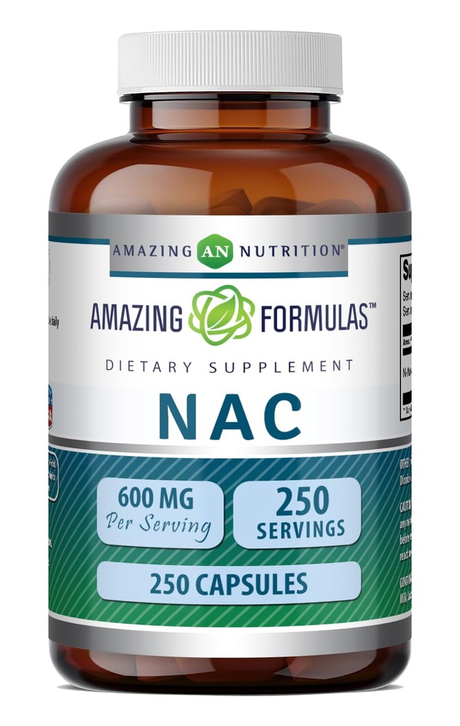 Amazing Formulas NAC (N-Acetyl-L-Cysteine) Suplimentul 
