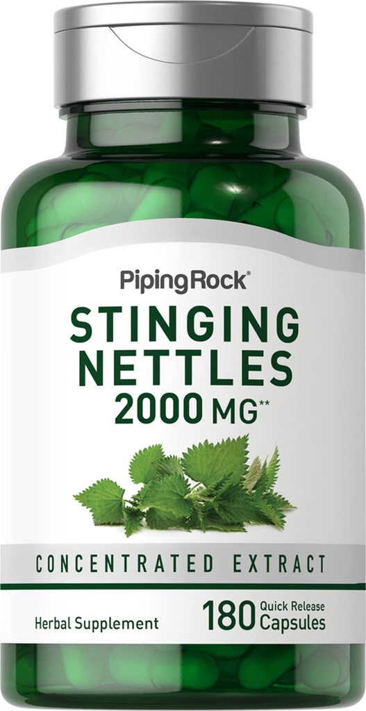 Piping Rock Stinging Nettle Capsule 2000 mg 