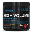 Pescience High Volume Stim-Free Pre-Workout Pump Powder, Cafeina-Free cu L-Citrulline & L-Arginine Nitrate, non-Stim Preworkout pentru bărbați și femei - 36 Scoops, Raspberry Lemonade