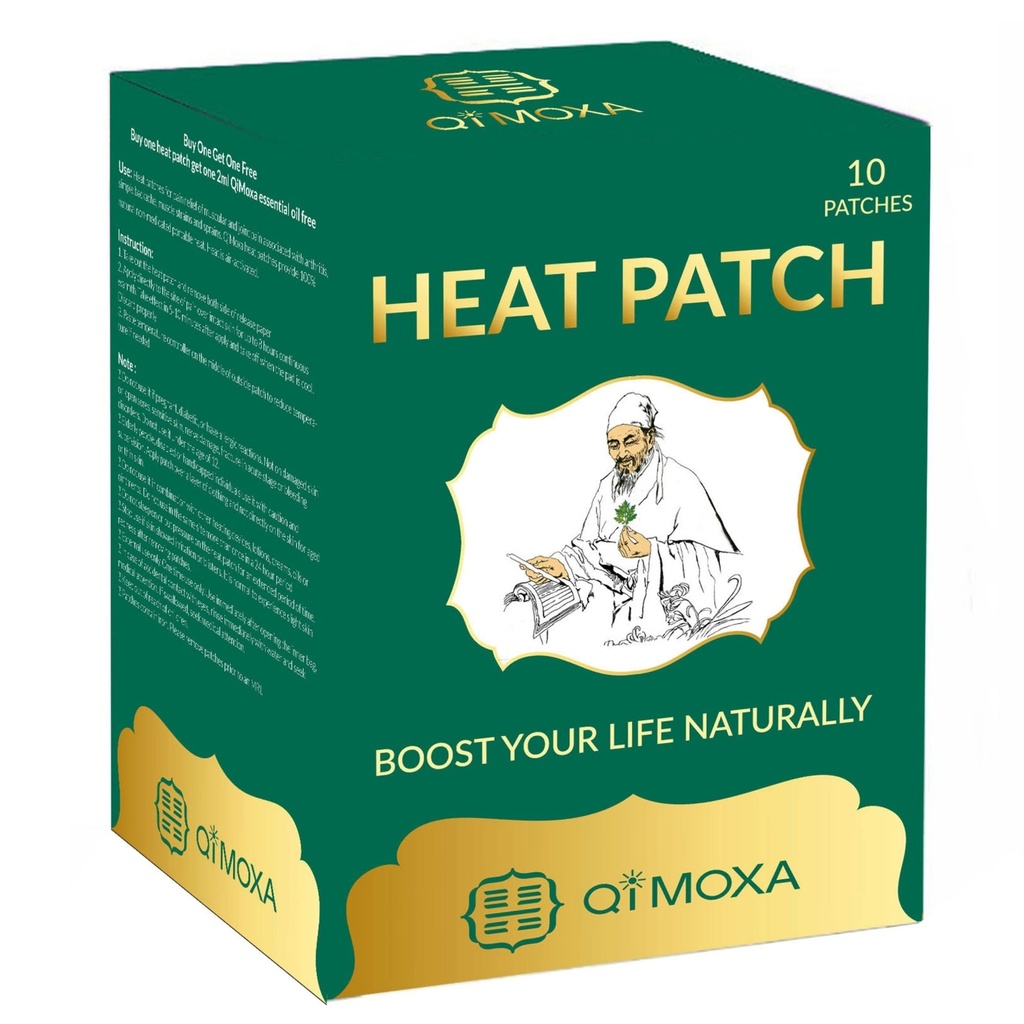 Natural Heat Patch-Neck, Umăr, Înapoi, Elbow, comun, musculare, Cramps-Moxibustion Pad-uri de încălzire energie Vitale Penetrate Packs Acting Deep-Fast-Lungi petice 10PCS