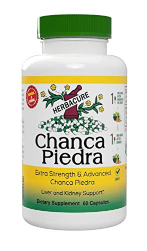 Chanca Piedra 500 mg 60 capsule (Stonebreaker) - pentru rinichi, piatră şi sănătate urinară, supliment de piatră renală