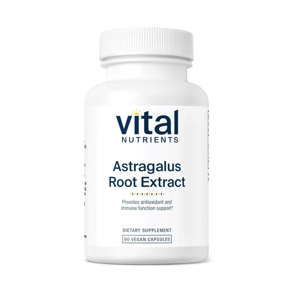 Nutrienti vitali - extract de rădăcină Astragalus - Formula Vegană - Suport vegetal pentru sistemul imunitar - 90 capsule vegetariene per flacon - 300 mg